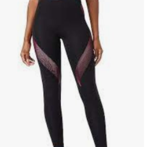 Aurique Pants - Black and Pink Aurique  Love Potion Legging Women's